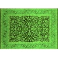 thumbnail image 1 of Ahgly Company Indoor Rectangle Oriental Green Industrial Area Rugs, 7' x 10', 1 of 4