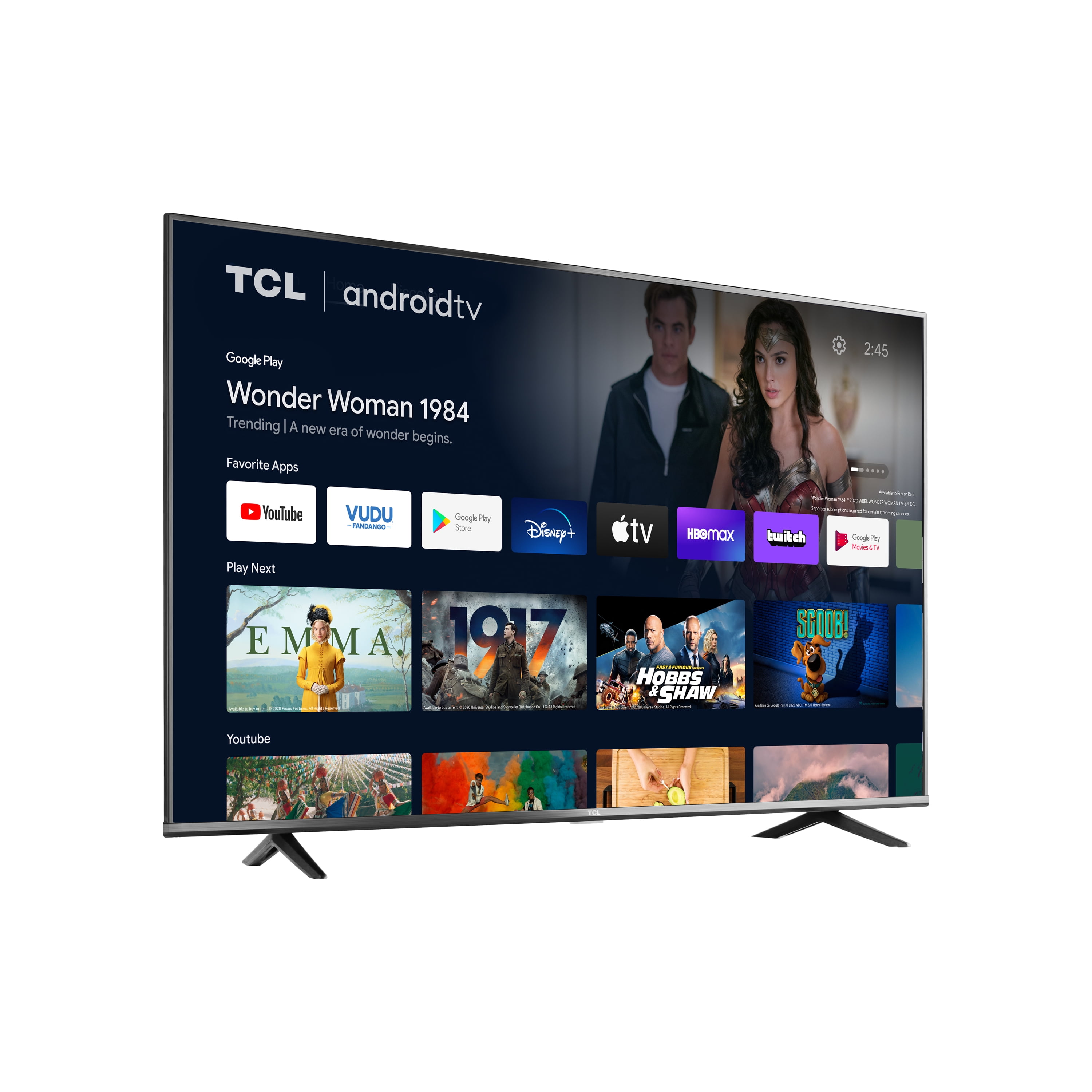 TCL 55 Class 4-Series 4K UHD HDR LED Smart Android TV - 55S434