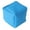 Blue, variant on Canvas Cube Shaped Bean Bag for Toss Games, Square Throwing Sack for Outdoor Indoor Cornhole, Backyard Party and Carnival Fun Suitable for All Ages(Blue, S)