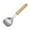 Khaki, variant on Ice Scoop Stainless Steel Wooden Handle Spoon Hard Scoop Scoop Kitchen Tool With Wood Handle/ Stainless Steel Ice Cream Scoop With Wooden Handle