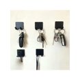 thumbnail image 4 of Wall-mounted Hook For Home Use, Black Plastic, No Drilling Needed, Strong Adhesive, Razor Hook Storage Rack, 4 of 5