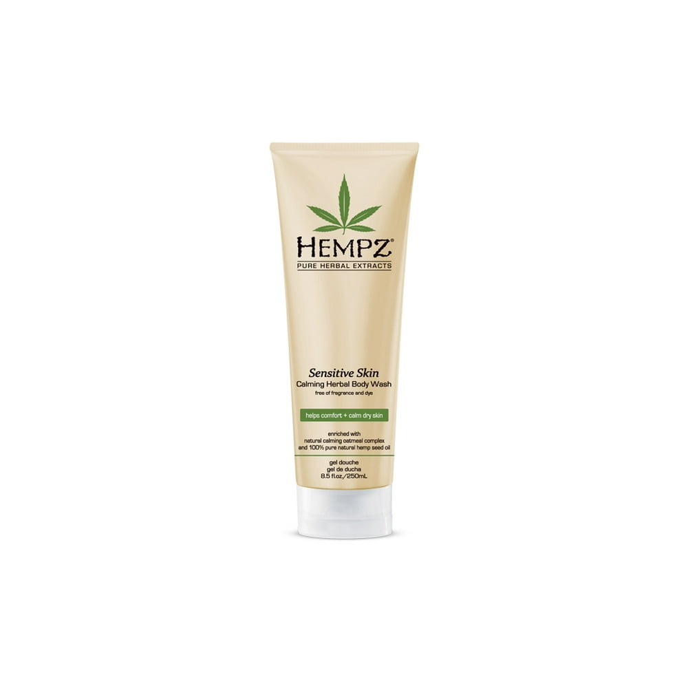 Hempz Sensitive Skin Calming Herbal Body Wash 8.5 oz.