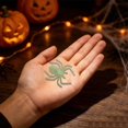 thumbnail image 5 of SeekLGT Halloween Luminous Spider, Glow in the Dark Fake Spider Decoration Plastic Spider Props for Halloween Party, Spooky Indoor Outdoor Decor for Webs Wall Porch Table Haunted House Setup 1 Pc, 5 of 6