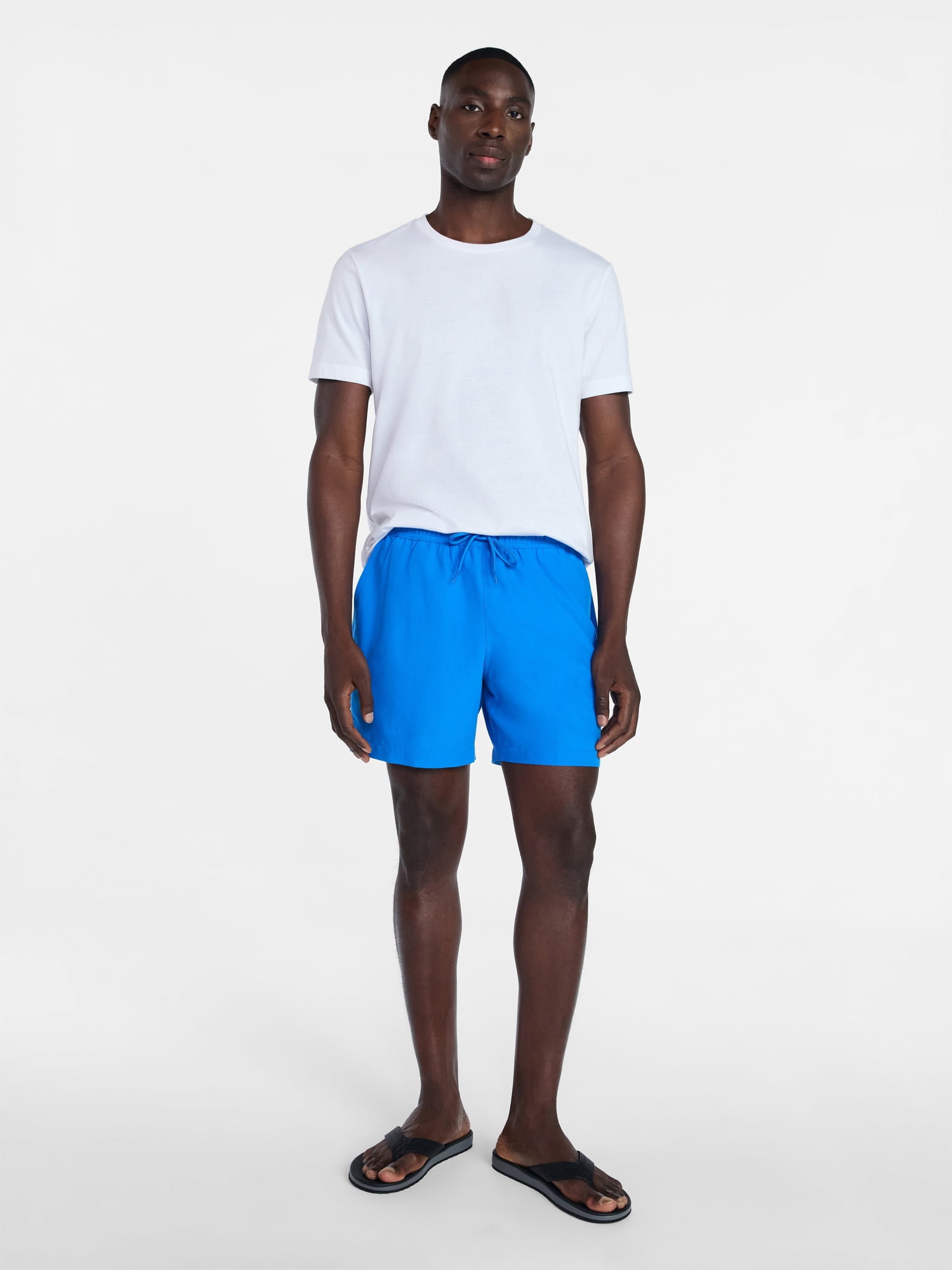 George Men's and Big Men's Swim Trunks, 6" Inseam, Sizes S-5XL