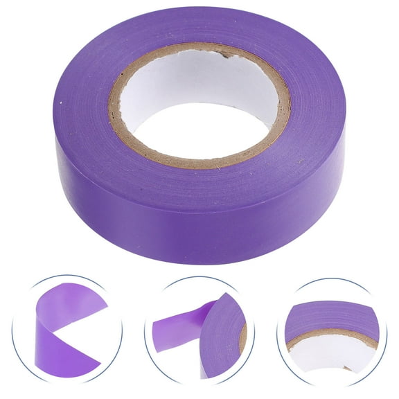 Raindrops  Wire Electrical Insulated Tape Insulation Sticky Blue Purple