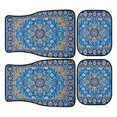 thumbnail image 1 of Tapis de Sol Automobile Complet Quatre Pièces Intérieur Robuste, 1 of 6