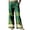 Green3, variant on St. Patrick's Day Pants for Women Wide Leg Comfy Palazzo Trousers Green Clover Printed High Waisted Casual Pants