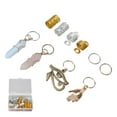 thumbnail image 4 of Bead de Cabello Bead, Fácil Uso decoración de Cabello tubo tubo puncho bobina de cabello dreado beads anillos de cabello fueras de cabello para trenza accesorios, 4 of 7
