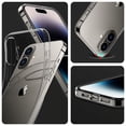 thumbnail image 5 of Funda de silicona suave de TPU para iPhone 16, 15, 14, 13, 12, 11 Pro Max, XR, XS Max, carcasa trasera para iPhone 16, 15, 14, 13, 12, 11 Pro Max, 5 of 5