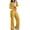 Yellow, variant on Qiopertar Women's Casual 2 Piece Outfit Long Sleeve Button Down Cardigan and Loose Wide Leg Cargo Pants with Pockets Tracksuit Set Lounge Travel Comfy Relaxed Oversized, Beige L