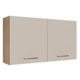 thumbnail image 1 of Alacena 120 cm 2 Puertas Madesa Marrón/Crema, 1 of 6