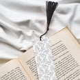 thumbnail image 6 of Kdxio Hand Drawn Snake Print Metal Tassel Bookmarks,Perfect Gift for Art Lovers and Bookworms Metal Bookmarks for Women, 6 of 8