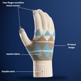 thumbnail image 5 of MesaSe Resilient Riding Gloves Touch Screen Winter Riding Gloves with Double-layer Elastic Wristband Brushed Lining for Cold Weather, 5 of 5