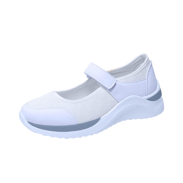 Zapatos para mujer, zapatillas de primavera, zapatillas deportivas informales transpirables para mujer, zapatos casuales de malla, zapatos para correr, botas de vaquero