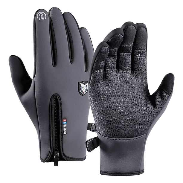 Guantes cálidos de invierno Nylon de alta densidad más guantes de ciclismo para deportes al aire libre gruesos de terciopelo Wmkox8yii jkg6333