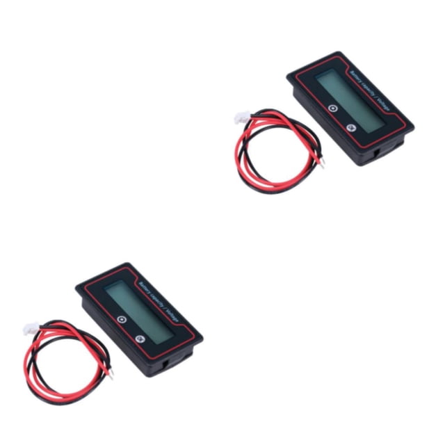 Sidaley Medidor de energía de la Pantalla LCD ligera profesional Medidores de electricidad LED digitales Probador de voltaje seguro Coche Type1 NO1