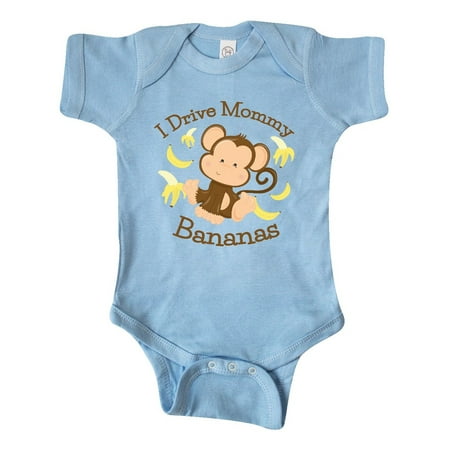 

Inktastic I Drive Mommy Bananas Gift Baby Boy or Baby Girl Bodysuit