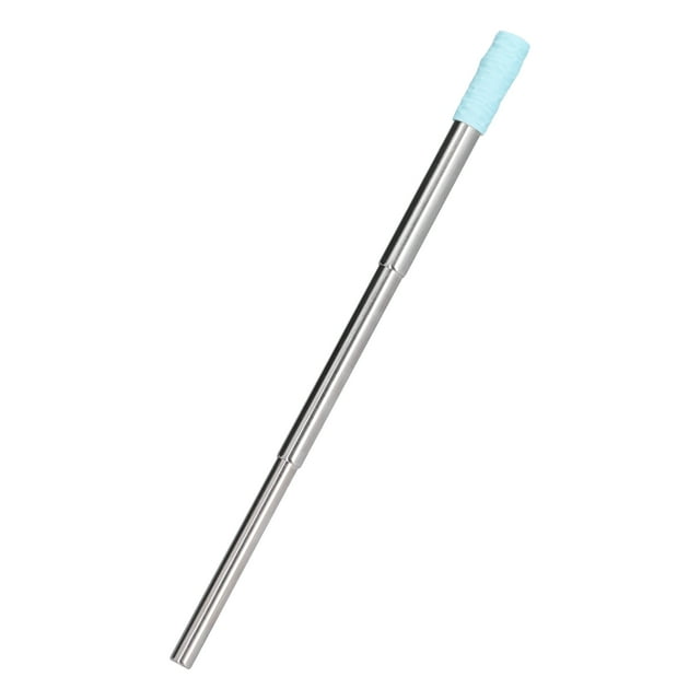 Pajita plegable, pajita telescópica plegable de acero inoxidable 304, pajita plegable para beber, estándares líderes en la industria