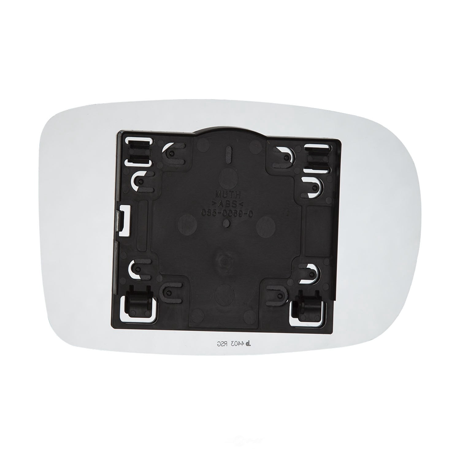 Burco Side View Mirror Replacement Glass with Motor Mount Plate - Clear Glass - 4403RSG