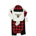 thumbnail image 2 of Hudson Baby Unisex Baby Cotton Layette Set, Winter Moose, 0-3 Months, 2 of 6