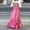 Red, variant on Skirts for Women Skirt Women Bohemian Midi Flowy A-Line Beach Skirt with Tie Waist Floral Print for Summer Wear Red M