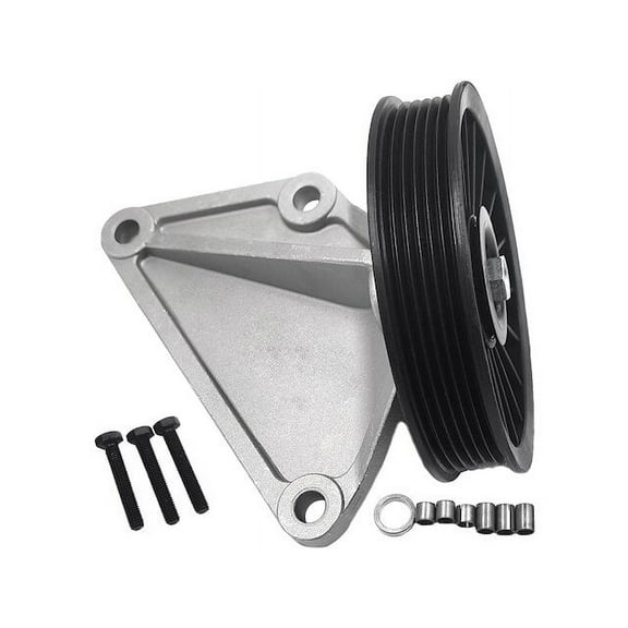 A/C Compressor By Pass Pulley - Compatible with 1988 - 1995 Ford Taurus 3.8L V6 1989 1990 1991 1992 1993 1994