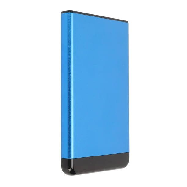 Disco Duro Externo de 25 Pulgadas Disco Duro Móvil de Metal Ultrafino USB 30 Tasa de Transferencia de Alta Velocidad de 5 Gbps Plug and Play sin Controladores para