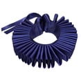thumbnail image 2 of BELOVING Elizabethan Ruffle Neck, Ruff Cape Scarf Detachable Ruffle Neckerchief for Party Blue, 2 of 6