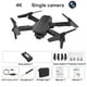 thumbnail image 3 of Vogacara Mini 4K Fotografía aérea de alta definición Avión de cuatro ejes Humanizado 90 ° Ajustable LED 360 ° Roll RC Aviones de radiocontrol negro Lente 4K única Vogacara FN000760-01B, 3 of 6