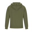 thumbnail image 3 of Havenx Cargo Hoodies for Men Full Zip Up Raglan Long Sleeve Hoodie with Multi Pockets Solid Color Hooded Sweatshirts Jackets Casual Sports Workout Fall Winter Outdoor Hunting Tops,Camouflage Green S, 3 of 4
