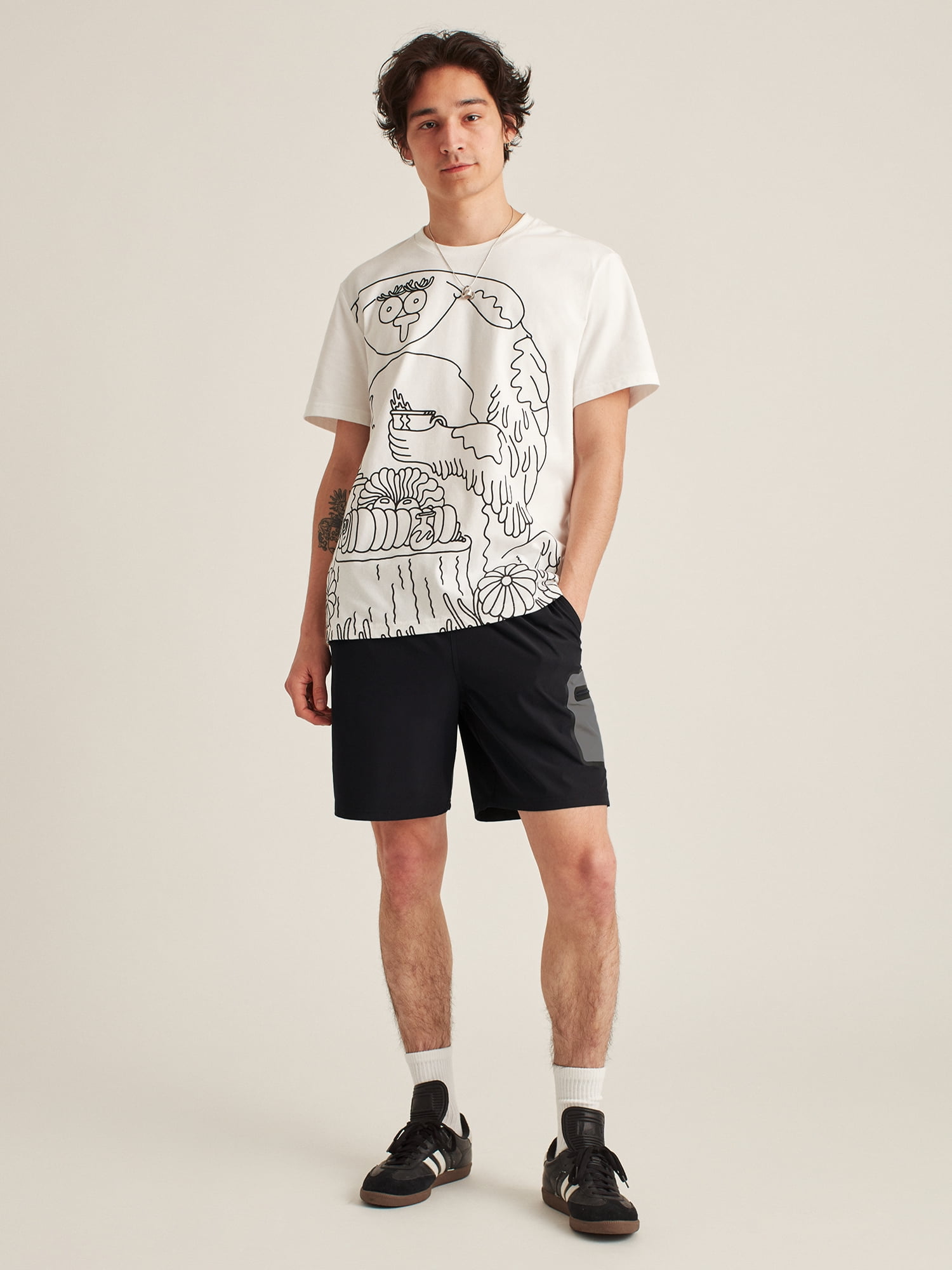 Bonobos Fielder Men's and Big Men's Hybrid Short 7", up to 3XL