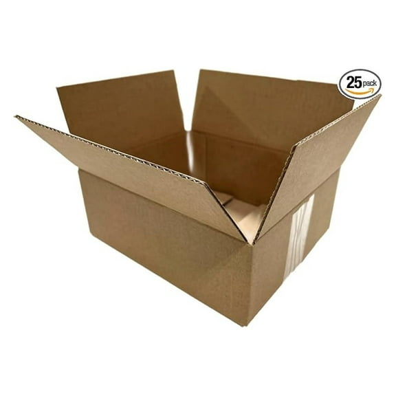 25-Pack 16 x 12 x 4 Inch Cardboard Shipping Boxes | Mailing, Packing, Corrugated Cartons for E-commerce Use