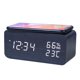 thumbnail image 1 of Reloj despertador digital, cargador inalámbrico LED para teléfono inteligente (negro), 1 of 5