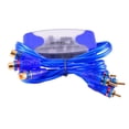 thumbnail image 2 of Sistema de sonido Para Automóvil Estéreo Vatios Ruido Canales RCA Audio Chapado En Oro shamjiam Filtro de ruido de audio RCA, 2 of 8