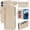 02Beige, variant on for iPhone 16 Wallet Case for Women,Zipper Pocket,PU Leather Phone Case Stand flip Cover Crossbody Lanyard Strap Zipper Credit Card Holder Slots for Apple 16,Beige