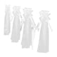 thumbnail image 1 of 4 piezas de lazos de tul para bancos de boda, suministros de arte para decoración de bodas, lazos para sillas para decoración de pasillos, ceremonias, 1 of 8