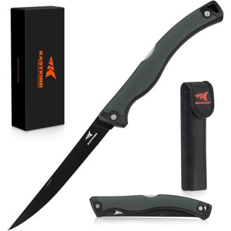 KA-BAR D2 Extreme Fighting Knife 1292, straight edge, Kraton handle, kunststof schede