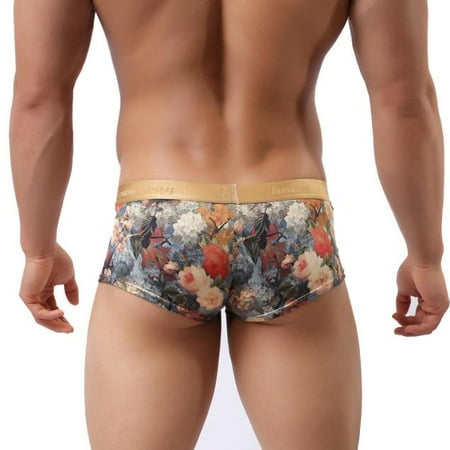 

Panties Clearance Man Penh Print Boxer Underwear Gy/L Gray L