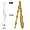 thumbnail image 2 of Fotbe Sunflowers Corbata Clásica para Hombre con Estampado – Corbata de Seda Jacquard Tejida, para Negocios, Bodas y Eventos Formales, 2 of 7