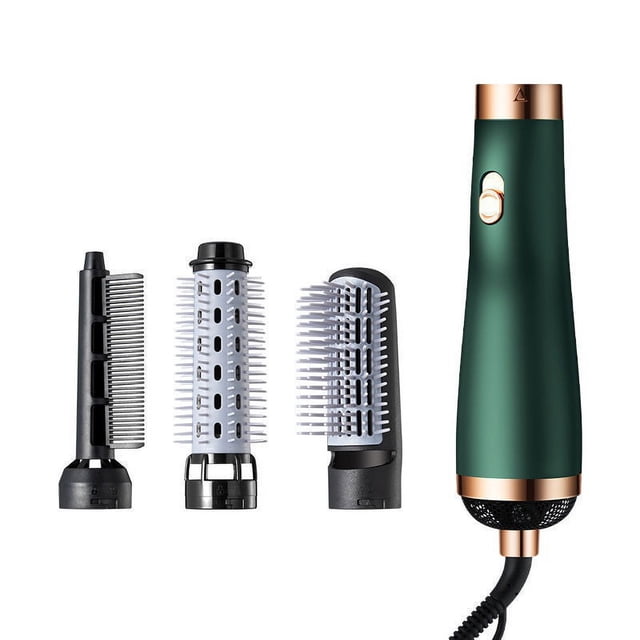 Secador de pelo, secador iónico profesional con difusor y boquillas, potente soplado para secado rápido, familia compacta y plegable, viajes