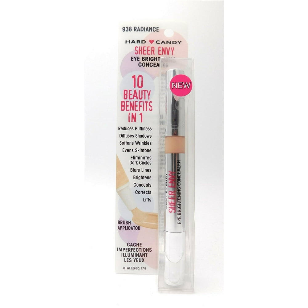 Hard Candy Sheer Envy Eye Brightening Concealer Radiance .06 Oz