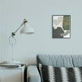thumbnail image 2 of Stupell Industries Abstract Shapes with Golden Floral Detail Black Framed by Melissa Wang, 2 of 5