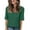 Green, variant on loopsun Plus Size Tops for Womens,Womens Summer Tops,Women's Fashion Tees Casual V-neck Loose Cute T Shirt 1/2 Sleeve Ladies Top Green XXL