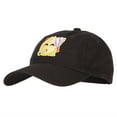 thumbnail image 2 of Party Icon Patched Unstructured Washed Cap - Black OSFM, 2 of 5