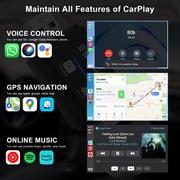 ESSGOO 2 in 1 Wireless CarPlay & Android Auto Adapter - 5.8GHz, Plug & Play, OTA Upgrade, Mini Model for 2016+ Wired - Compatible Cars with Seamless Dual - Platform Connectivity