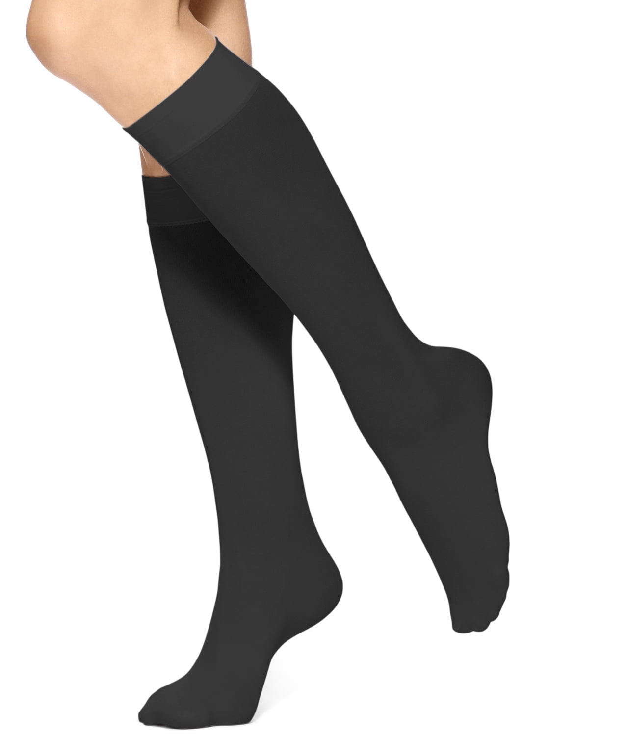HUE Womens Soft Opaque Knee Socks Style5304
