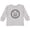 Athletic Heather, variant on Boston Terrier Dog Gift Idea Girls Long Sleeve Toddler T-Shirt