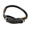 thumbnail image 1 of Collar Redondo Para Perros De Cuero Curtido De Roble Negro YONGSHENG, 1 of 5