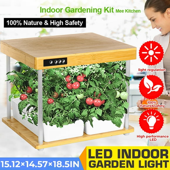 Indoor Herb Garden Kit Grow Light