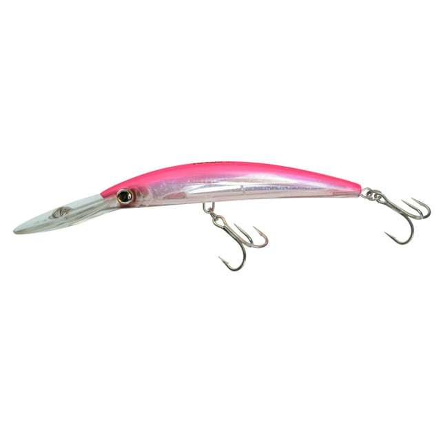 Yo-Zuri Crystal 3D Minnow Deep Diver Lure, Fluorescent Pink, 6-Inch